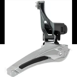 Umwerfer 2 x 10 fach Shimano Tiagra FD-4700 ø28,6 – ø31,8 mm Schelle / Down-Pull 61-66° 46-53Z – Schwarz/Silber