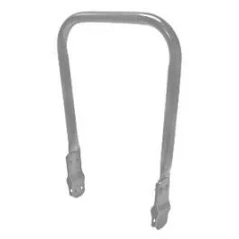 Universell klappbare Rückenlehne – Grau Metallic