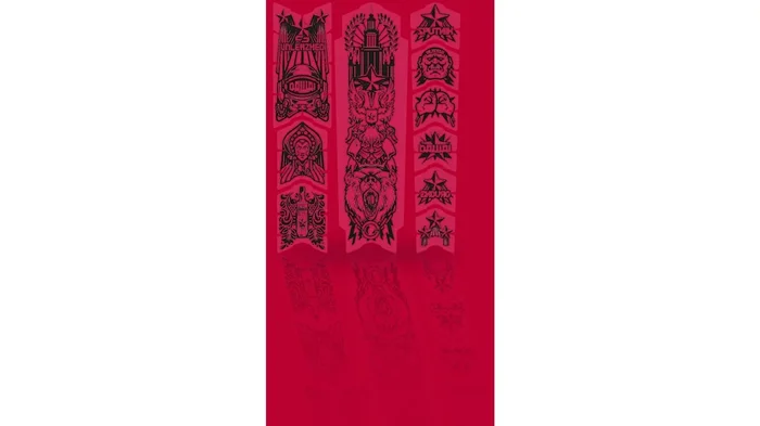 Unleazhed Bike Rahmenschutz 1 set dawei black glossy S