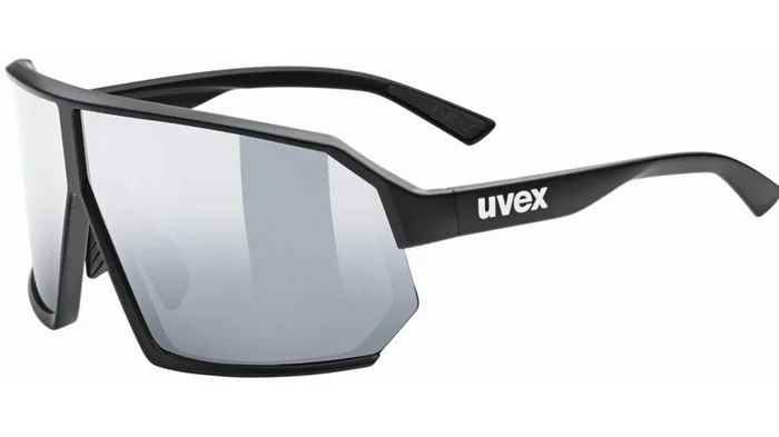 Uvex Sportstyle 237 MTB Brille black matt/mirror silver