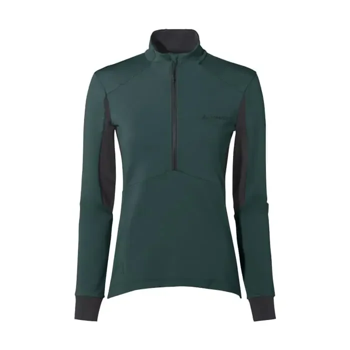 Vaude Kuro Halfzip LS Radtrikot langarm Damen deep pond 42