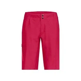 Vaude Ligure Kurze Radhose Damen (rot / dunkelrot)