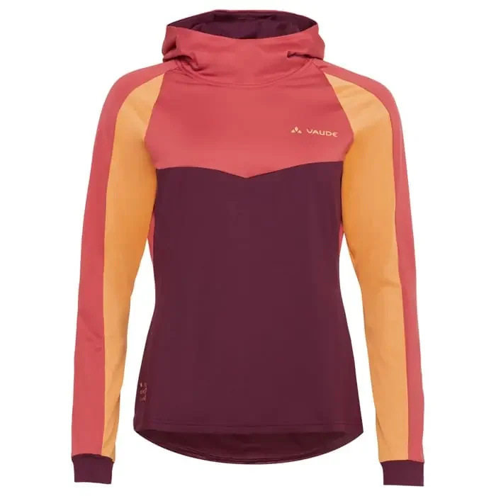 Vaude Qimsa LS II Rad Shirt langarm Damen brick 40
