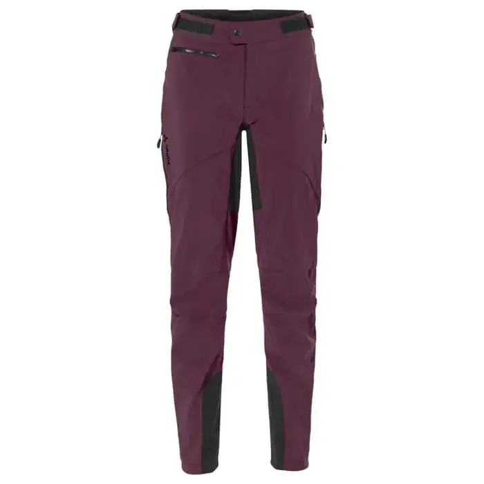 Vaude Qimsa Softshell Pants II Radhose lang Damen cassis 36