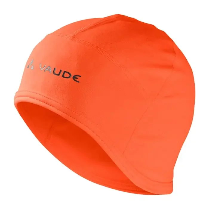 Vaude SE Bike Warm Cap Helm Unterziehmütze neonorange XS (50-52 cm)