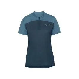 Vaude Tremalzo IV Fahrrad Shirt Damen (stahlblau)
