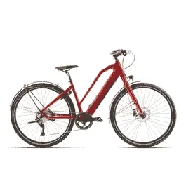 Velo de Ville 6TY Urban – 28 Zoll 430Wh 11K Trapez – Wine Red