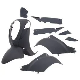 Verkleidungsset 10-Teilig Edge für Sym Mio – Mattschwarz