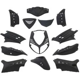 Verkleidungsset 13-Teilig Edge für Peugeot Speedfight 2 – Mattschwarz