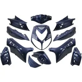 Verkleidungsset 13-Teilig Edge für Peugeot Speedfight 2 – metallisches Blau