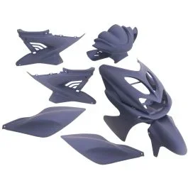 Verkleidungsset 9-Teilig Edge für Yamaha Aerox bis Baujahr 2014 – mattes Dunkelblau
