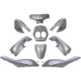 Verkleidungsset 9-Teilig Edge für Yamaha Neo’s 2T/4T ab Baujahr 2008 bis 2011 – Silber