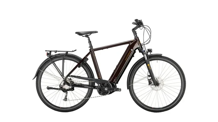 VICTORIA Elektro-Trekkingrad Diamant Herren „eTrekking 12.8“ Mod. 22 M 55 cm braun schwarz Bosch 625 Wh