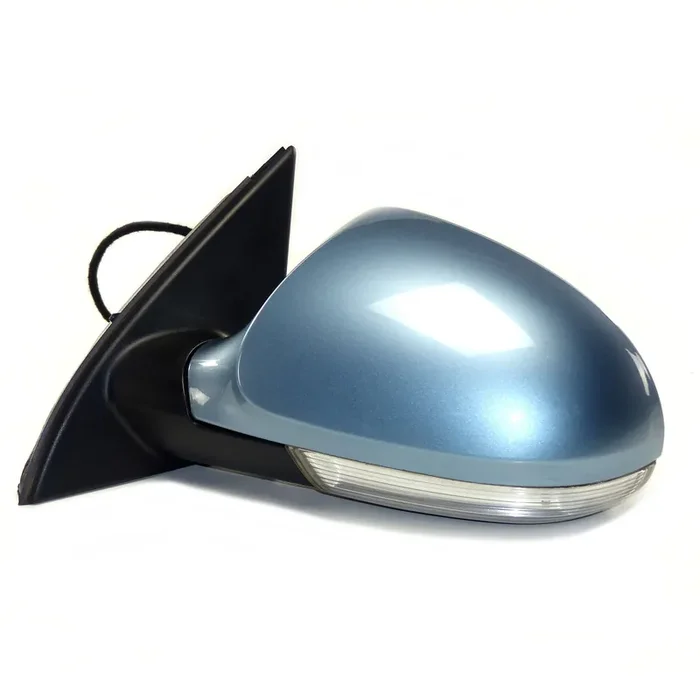 VW Passat 3C B6 RHD outside mirror electric heated LB5M silber