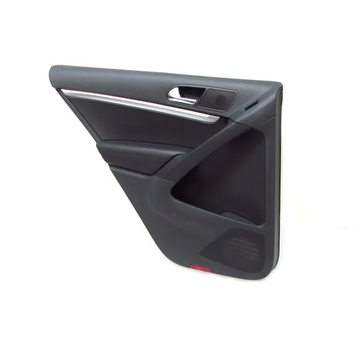 VW Tiguan 5N2 Türverkleidung hinten links Verkleidung Tür schwarz Leder