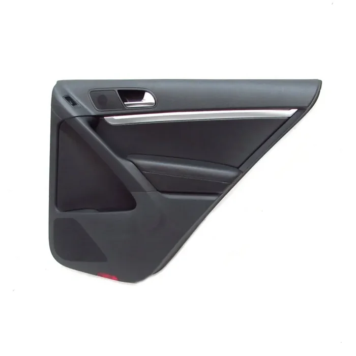 VW Tiguan 5N2 Türverkleidung hinten rechts Verkleidung Tür schwarz Leder