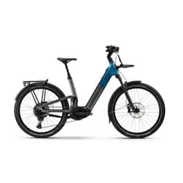 Winora SINUS FS X12 – 27.5 Zoll 800Wh 12K Wave/Fully – platinum/blue