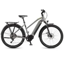 Winora Sinus iX10 Mid | Trekking E-Bike | 27,5″ | 500Wh Bosch CX | hellgrau