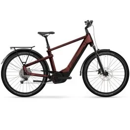 Winora Yakun X10 High | Trekking E-Bike | 27,5″ | 800Wh Bosch CX | warm red
