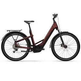 Winora Yakun X10 Low | Trekking E-Bike | 27,5″ | 800Wh Bosch CX | warmrot