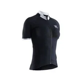 X-Bionic Invent 4.0 ZIP Fahrradshirt Damen (opalschwarz / arktikweiß)