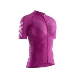 X-Bionic Twyche 4.0 ZIP Fahrradtrikot Damen (twyce pink)