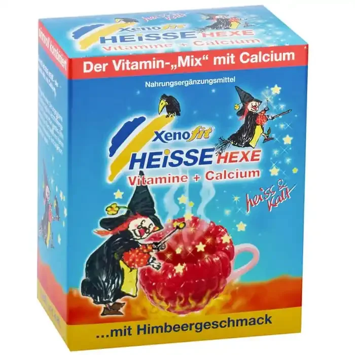 Xenofit Heiße Hexe Vitamine + Calcium Getränkepulver (10 x 9 g)