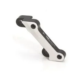XLC BR-X29 Scheibenbremsadapter für IS-Bremse (IS-Gabel Vorderrad | ø203mm / Hinterrad | ø180mm)
