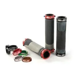 XLC GR-S05 Ringo Fahrradgriffe (130mm | schwarz / grau)