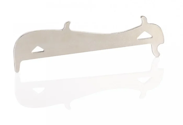 XLC Kettenverschleißlehre TO-S82 – Präzise Kettenlehre 2:1 mit Haltefunktion – misst Kettenverschleiß exakt – robustes Werkzeug aus Stahl für Fahrradketten