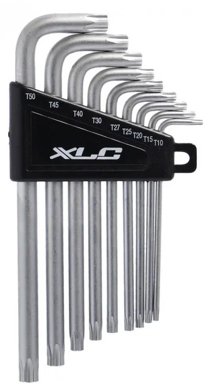 XLC Vielzahn-Schlüsselset TO-S102 10/15/20/25/27/30/40/45/50mm