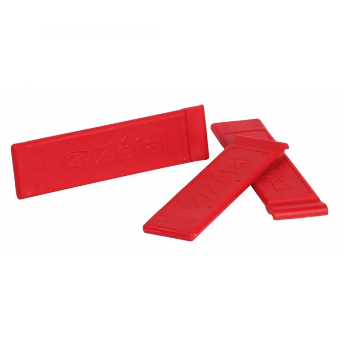 Zefal 1x Reifenheber 3er Set rot Tire lever Set 3 Reifen Heber