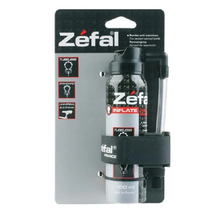 Zefal Pannenspray 100 ml mit Befestigungssystem