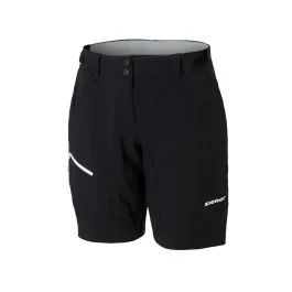Ziener Chacka Speed-Air-Gel Radhose Damen (schwarz / weiß)
