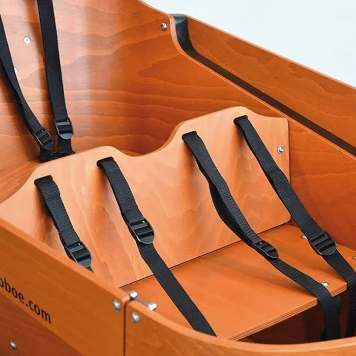 Zweite Bank Babboe Holz für Carve/Flow inkl. Montagematerial